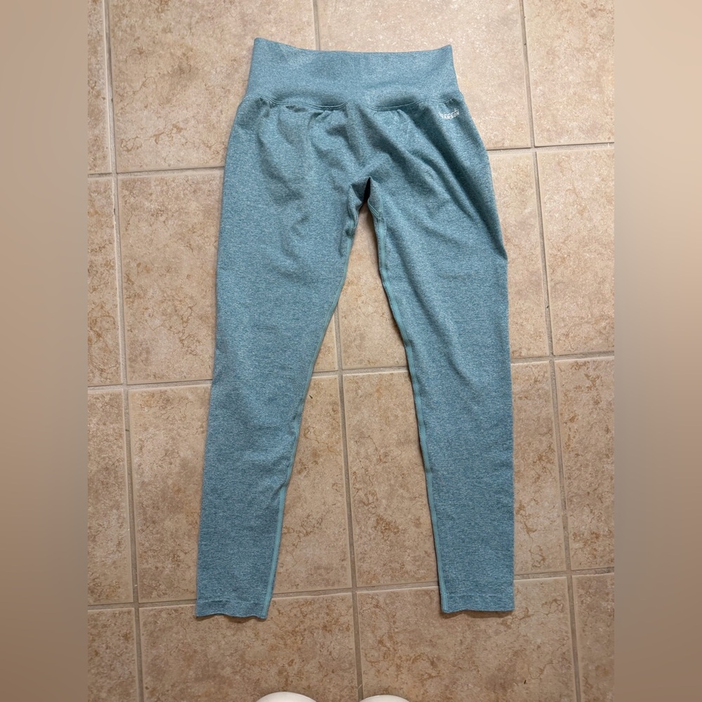 DFYNE X Hannah Pearson Marine Green Leggings